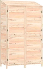 vidaXL Șopron de grădină, 102x52x174,5 cm, lemn masiv de brad