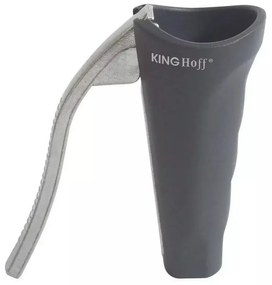 Spargator de nuci Kinghoff,KH-1738, Design ergonomic,  Maner confortabil, Gri