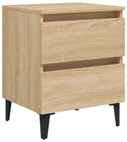 805875 vidaXL Noptieră, stejar sonoma, 40x35x50 cm, PAL