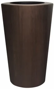 Ghiveci din lemn cu auto-irrigare ARC, tall, mai multe variante - Hobby Flower Culoare: stejar închis