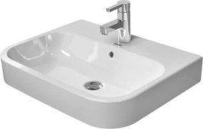 Duravit Happy D.2 lavoar 60x46 cm dreptunghiular de blat alb 23156000001