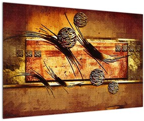 Tablou abstracției (90x60 cm)