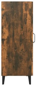 Servanta, stejar fumuriu, 34,5x34x90 cm, lemn prelucrat Stejar brun, 1