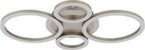 Globo 48039-40CO -LED Plafonieră LORETTA LED/40W/230V Ø 35,5x53 cm alamă