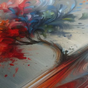 Tablou copacul vieții abstract în mișcare