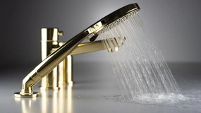 ARNIKA Baterie pentru Cadă cu 3 Orificii - finisaj auriu BQA_Z13M