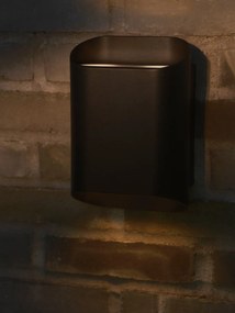 Aplica de perete iluminat exterior IP54 Nico 22 Round Maxi negru