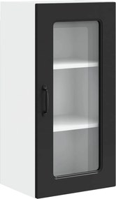 vidaXL Dulap de bucătărie Kalmar Negru 40 x 31 x 80 cm Lemn compozit