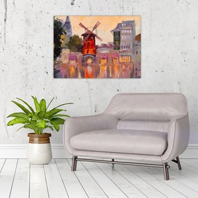 Tablou - Moulin rouge, Paris, Franța (70x50 cm)