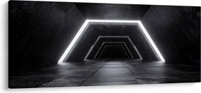 Tablou - Tunel futurist (120x50 cm)