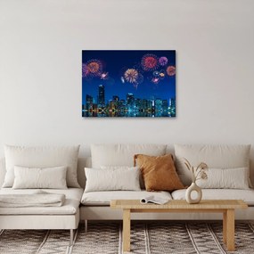 Tablou - Artificii in Miami (70x50 cm)