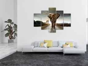 Tablou cu elefant (150x105 cm)