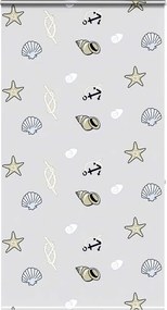 vidaXL Jaluzea cu role de duș cu casetă 140x240 cm lățime materială