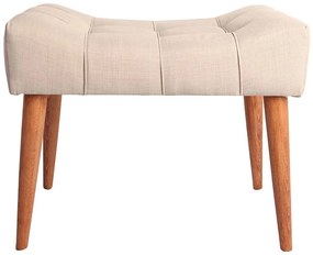 Taburet LUMI 40 x 58 cm, crem