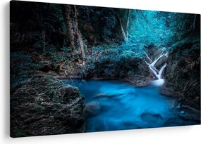 Tablou - Noaptea magică în pădurea tropicală (90x60 cm)