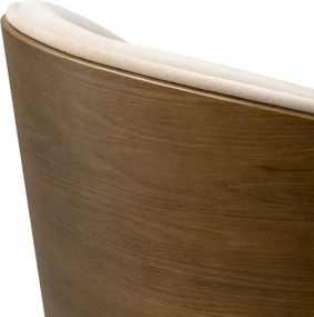 Scaun de bar design elegant LUX Camerota, Sabino beige