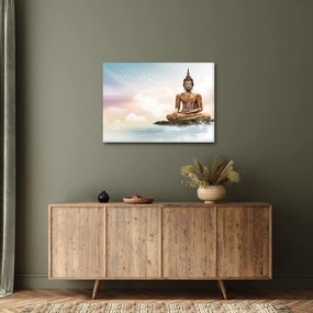 Tablou - Buddha care supraveghează pământul (70x50 cm)