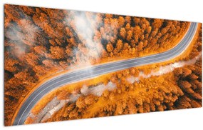 Tablou - Strada montană (120x50 cm)