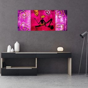 Tablou picturii istorice pe perete (120x50 cm)