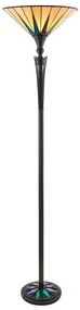 Endon 64042 - Lampă de podea Tiffany DARK STAR 1xE27/60W/230V Ø 42 cm