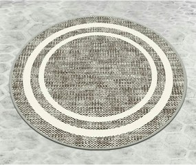 Covoras baie FORMICA CIRCLE DJT, 80x80 cm, forma rotunda, poliester, b