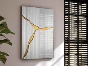 Oglinda de perete design decorativ Surcos aruriu 80x120cm