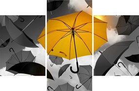 Tablou - Umbrelă galbenă (90x60 cm)