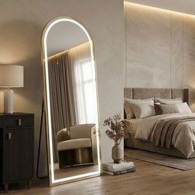 Oglindă LED Orbit 60x170cm Brush Gold