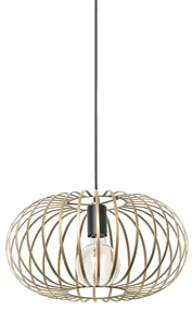 Lampă suspendată de design alamă 39cm - Johanna