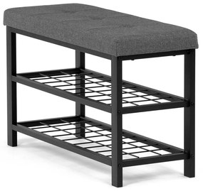 Pantofar Atentos (negru + gri). 1120300