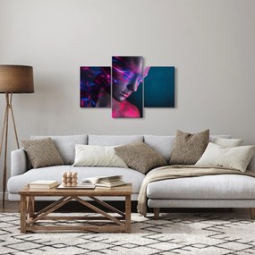 Tablou strălucitor a femeii (90x60 cm)