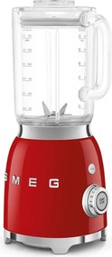 Blender Smeg BLF03RDEU, 800 W, 1,5 l, 18 000 rpm, 4 programe, 4 viteze + Impuls, Otel inoxidabil, Rosu