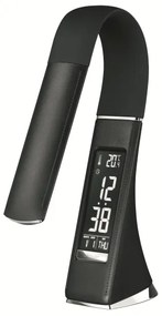 Lampă de birou LED reglabilă cu afișaj, 10 W, 5 V, negru
