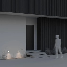 Spot LED iluminat scari sau perete exterior IP54 Mane alb