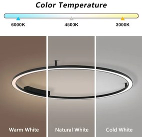 Plafonieră LED dimabilă Immax NEO 07246-120 FINO LED/72W/230V 120cm Tuya + telecomandă