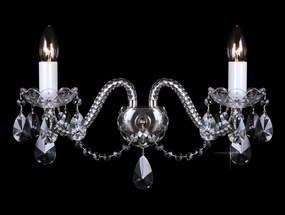 Aplica de perete cu 2 brate, cristal Bohemia N21 120/02/1-A
