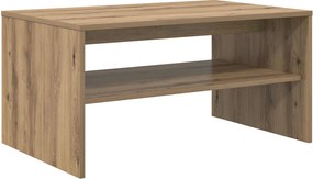 vidaXL Masă de cafea Stejar Artizanal 80 x 50 x 40 cm Lemn compozit