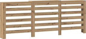 vidaXL Mască pentru calorifer stejar artizanal 205x21,5x83,5 cm lemn