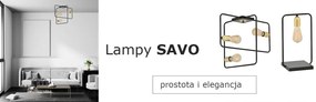Lustra Plafon Savo 3 Black 353/3 Emibig Lighting, Modern, E27, Polonia