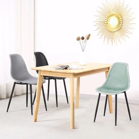 Scaun dining, verde negru, TEGRA TYP 2