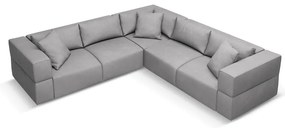 Colțar gri deschis (cu colț variabil) Esther – Milo Casa