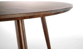 Set masa rotunda Domenico ø110 cm + 3 scaune K482 bej