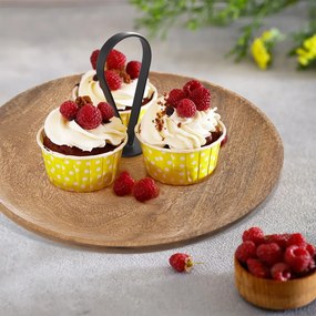 Tavă de servit de servire din lemn ø 30 cm Mango – Orion