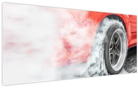 Tablou - Mașină de curse (120x50 cm)