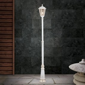 Stalp exterior stil clasic IP43 H235 Puchberg AL 11K/82508 weiÃ-gold/rauch OR