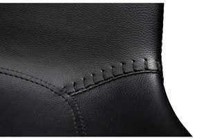Scaun din piele artificială DAN–FORM Denmark Hype , negru