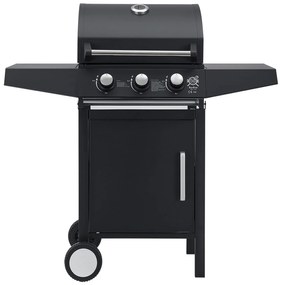 Jusky Gratar cu gaz Louisiana BBQ cu 3 arzatoare