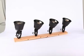 Spot GÜNTHER 4xE27/60W/230V Globo 15466S-4