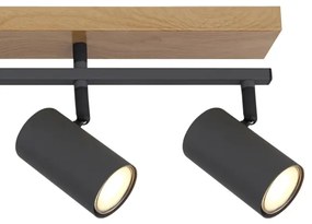 Spot Globo 57911-5G ROBBY 5xGU10/35W/230V maro/negru