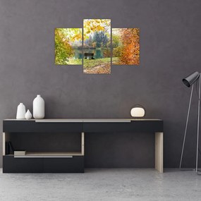 Tablou cu pescărie (90x60 cm)